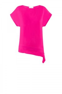 Asymmetrische Bluse in Hot-Pink um € 149,90 von AIRFIELD