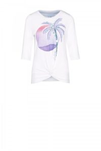 Shirt mit Twist-Detail und 7:8 Ärmeln um € 129,90