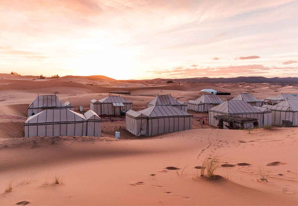 Glamping im Desert Luxury Camp